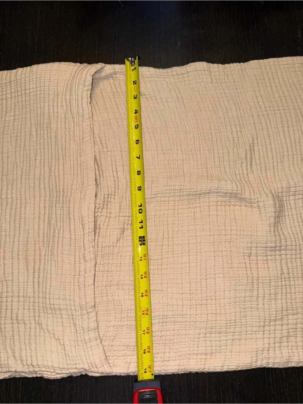 Quince King Size Organic Cotton Channel Stitch Sham Set